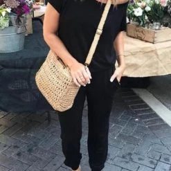 Levency New In One Shoulder Short Sleeve Jumpsuit 20 Levency New In One Shoulder Short Sleeve Jumpsuit