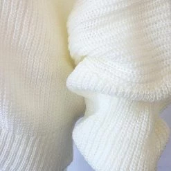 Levency Off Shoulder Puff Sleeve Sweater