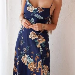 Levency Pleated Bust SlitSlip Dress 44 Levency Pleated Bust SlitSlip Dress