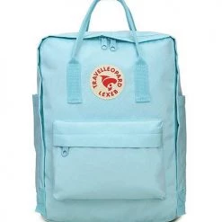Levency Canvas School Backpack