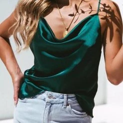 Levency New In Versatile Satin Slip Top