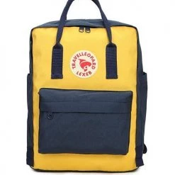 Levency Canvas School Backpack