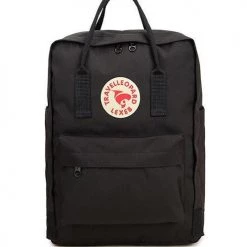 Levency Canvas School Backpack
