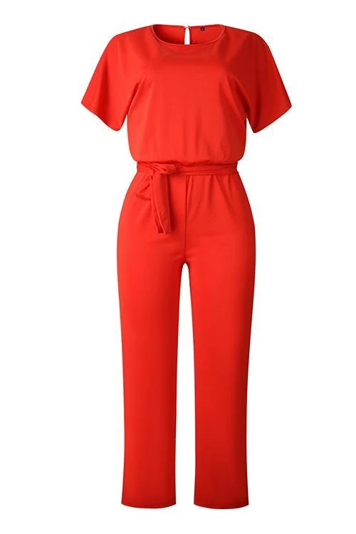 Levency New In Short Sleeve Knot Jumpsuit 16 Levency New In Short Sleeve Knot Jumpsuit