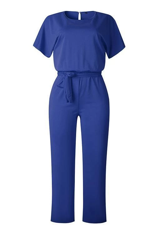 Levency New In Short Sleeve Knot Jumpsuit 17 Levency New In Short Sleeve Knot Jumpsuit