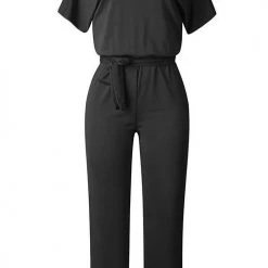 Levency New In Short Sleeve Knot Jumpsuit 39 Levency New In Short Sleeve Knot Jumpsuit