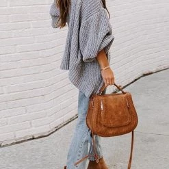 Levency Open Front Classical Cardigan