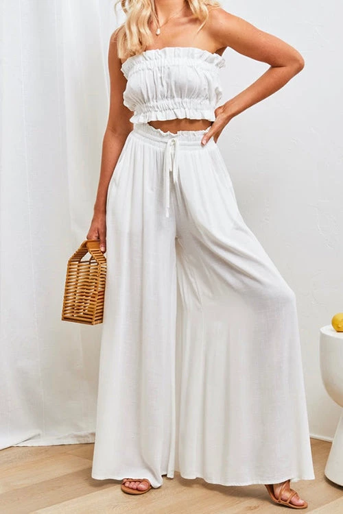 Levency New In Drawstring Wide Leg Pants 14 Levency New In Drawstring Wide Leg Pants