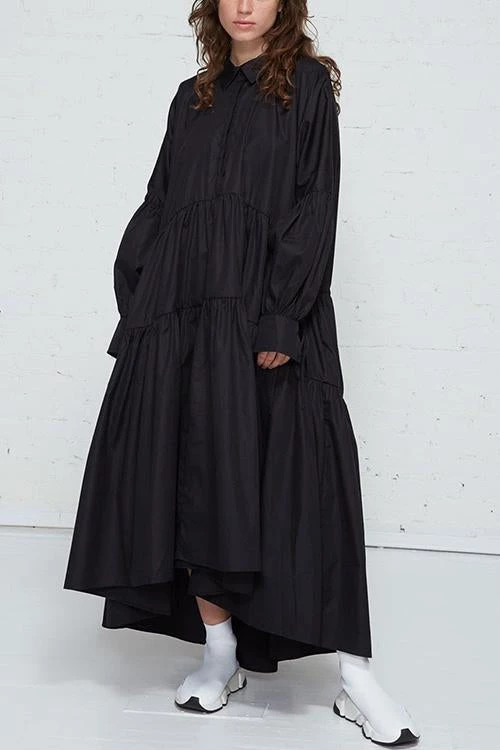 Levency Oversized Ruffled Maxi Dress New In 1 Levency Oversized Ruffled Maxi Dress New In