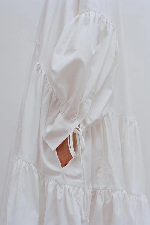 Levency Oversized Ruffled Maxi Dress New In 8 Levency Oversized Ruffled Maxi Dress New In