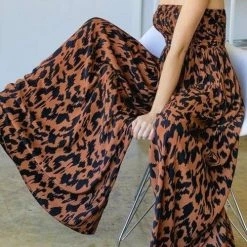 Levency New In Charm Me Wide Legged Tube Jumpsuit