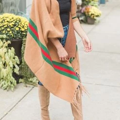 Levency Stripe Bat Sleeve Tassel Cardigan New In 21 Levency Stripe Bat Sleeve Tassel Cardigan New In