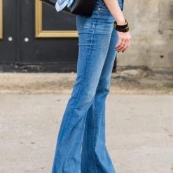 Levency New In Classical High Waist Flares Jeans