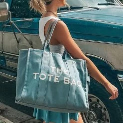 Levency Canvas Crossbody Tote Bag New In