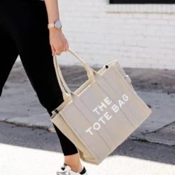 Levency Canvas Crossbody Tote Bag New In