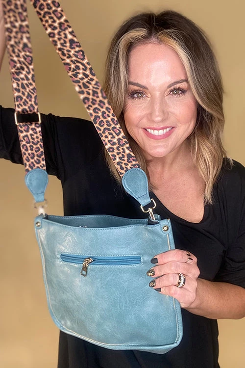 Levency Leopard Strap Crossbody Purse 2 Levency Leopard Strap Crossbody Purse