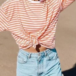 Levency Classic Pocket High Waist Denim Shorts