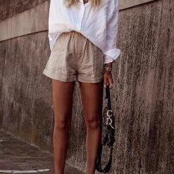 Levency Solid Pockets Shorts