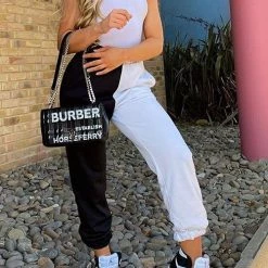 Levency Color Block Pockets Jogger New In