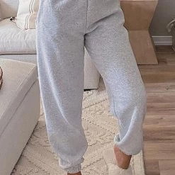 Levency Solid Elastic Joggers New In