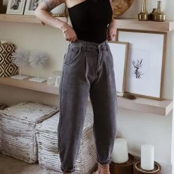 Levency High Waist Denim Bloomers