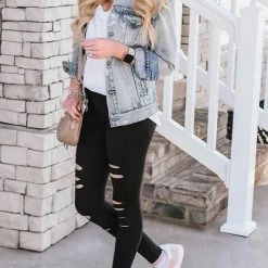 Levency Ripped Yoga Leggings New In