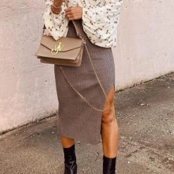 Levency New In Knit Slit Bodycon Skirts 59 Levency New In Knit Slit Bodycon Skirts