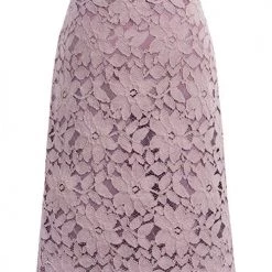 Levency New In Lace Hollow Mide Skirts
