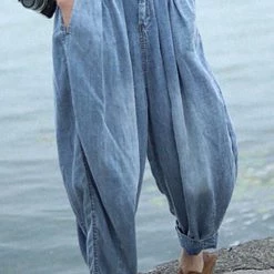 Levency New In Vintage Denim Bloomers