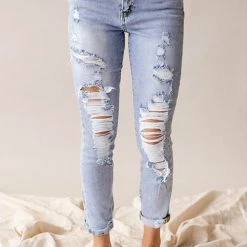 Levency Distressed Denim Skinny New In