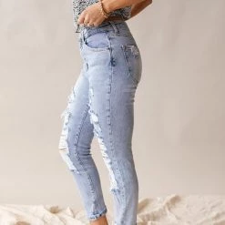 Levency Distressed Denim Skinny New In