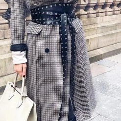 Levency Punk Hollow Wide Blet