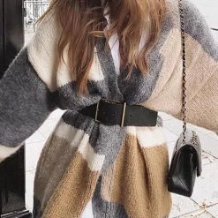 Levency Color Block Cardigan 28 Levency Color Block Cardigan