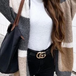 Levency Color Block Cardigan 22 Levency Color Block Cardigan