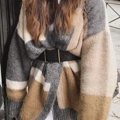 Levency Color Block Cardigan 27 Levency Color Block Cardigan