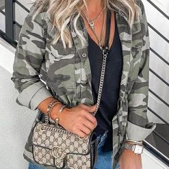 Levency Pockets Drawstring Hoodie Jackets New In