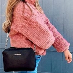 Levency Corduroy Stand Collar Puffer Coat