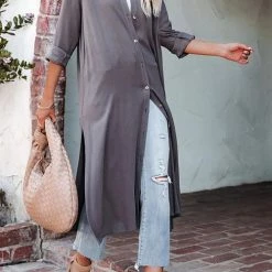 Levency New In Pocket Tencel Button Down Midi Dress 28 Levency New In Pocket Tencel Button Down Midi Dress