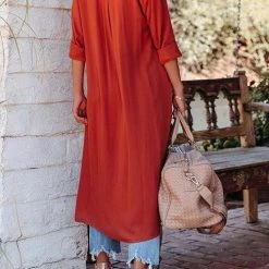 Levency New In Pocket Tencel Button Down Midi Dress 39 Levency New In Pocket Tencel Button Down Midi Dress