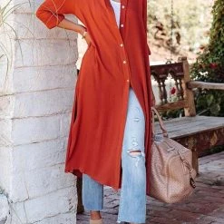 Levency New In Pocket Tencel Button Down Midi Dress 23 Levency New In Pocket Tencel Button Down Midi Dress