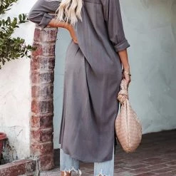 Levency New In Pocket Tencel Button Down Midi Dress 35 Levency New In Pocket Tencel Button Down Midi Dress