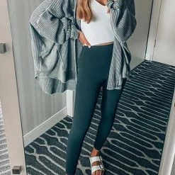 Levency Utility Button Shirt Jackets