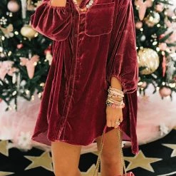 Levency Velvet Pockets Button Shirt Coat New In