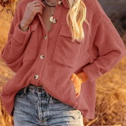 Levency Pockets Button Corduroy Shacket New In 34 Levency Pockets Button Corduroy Shacket New In