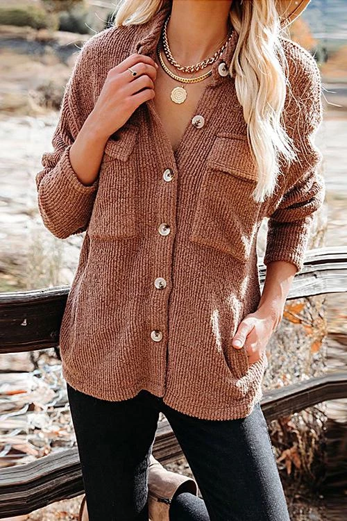 Levency Pockets Button Corduroy Shacket New In 7 Levency Pockets Button Corduroy Shacket New In