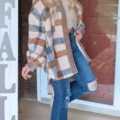 Levency New In Plaid Pockets Button Jackets 22 Levency New In Plaid Pockets Button Jackets