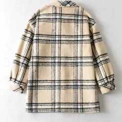 Levency Pockets Plaid Shacket New In