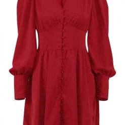 Levency New In Cuff Buff Long Sleeve Button Dress 32 Levency New In Cuff Buff Long Sleeve Button Dress