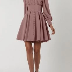 Levency New In Cuff Buff Long Sleeve Button Dress 31 Levency New In Cuff Buff Long Sleeve Button Dress