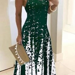 Levency Starry Sky Slip Maxi Dress New In